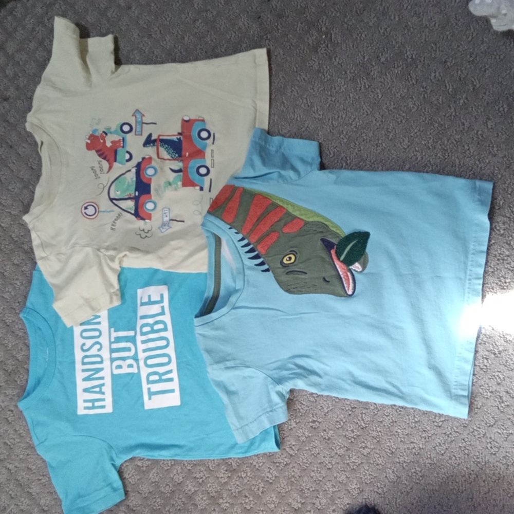 Bundle- 3 toddler boy shirts